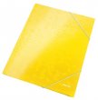 Gumis mappa 15mm karton A4 lakkfényű Leitz Wow sárga