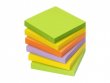 ntapad jegyzettmb 75x75mm 6x100lap Gln Spring neon