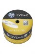 DVD+R lemez 4,7 GB 16x 50db zsugor csomagolás Hp