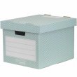 Trol doboz karton 33,3x28,5x39cm Fellowes Style zld-fehr