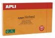ntapad jegyzettmb 125x75mm 100 lap Apli neon narancssrga