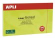 ntapad jegyzettmb 125x75mm 100 lap Apli neon zld