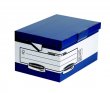 Csapófedeles archiválókonténer ergonómikus Bankers Box By Fellowes kék