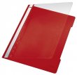 Gyorsfz PVC A4 Leitz Premium piros