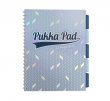 Spirlfzet A4 vonalas 100 lap Pukka Pad Glee project book vilgoskk