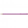 Grafitceruza B hromszglet Faber-Castell Sparkle Pearl gyngyhzfny pink