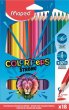 Színes ceruza készlet háromszögletű Maped Color Peps Strong 18 különböző szín