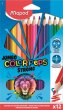 Színes ceruza készlet háromszögletű Maped Jumbo Color`Peps Strong 12 különböző szín