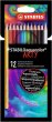 Akvarell ceruza készlet Stabilo Aquacolor ARTY 12 különböző szín