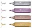 Szvegkiemel kszlet 1-5mm Faber-Castell 1546 4 klnbz metl szn