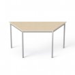 ltalnos asztal fmlbbal trapz alak 75x150/75cm Mayah Freedom SV-41 juhar