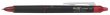 Rollertoll 0,25mm thegy nyomgombos trlhet Pilot Frixion Point Clicker piros
