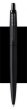 Golyóstoll 0,7mm nyomógombos fekete színű klip matt fekete tolltest Parker Royal Jotter XL kék