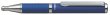 Golyóstoll 0,24mm teleszkópos metálkék tolltest Zebra SL-F1 kék