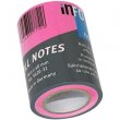 Öntapadó jegyzettpapír tekercsben GLN 60mmx10 neon rózsa