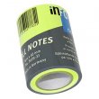 ntapad jegyzettpapr tekercsben GLN 60mmx10m neon zld