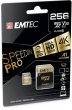 Memóriakártya microSDXC 256GB UHS-I/U3/V30/A2 100/95 MB/s adapter Emtec SpeedIN