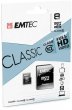 Memóriakártya microSD 8GB 20/12 MB/s Emtec Classic