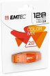 Pendrive 128GB USB 2.0 Emtec C410 Color narancssárga