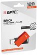Pendrive 128GB USB 2.0 Emtec C350 Brick narancssárga