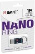 Pendrive 16GB USB 3.2 Emtec T100 Nano Ring