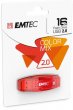 Pendrive 16GB USB 2.0 Emtec C410 Color piros