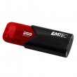 Pendrive 256GB USB 3.2 Emtec B110 Click Easy fekete-piros