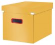 Doboz kocka L mret Leitz Cosy Click&Store melegsrga