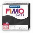 Gyurma 57g égethető Fimo Soft fekete