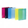 Gumis mappa 30mm PP A4 Viquel Coolbox ttetsz vegyes sznek