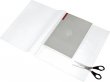 Füzet- és könyvborító áttetsző fényes felület állítható széllel öntapadó csíkkal 550x310mm PP Panta Plast