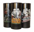 Üdítős pohár HB fekete Star Wars dekorral vegyes mintában 270ml