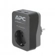 Aljzat tlfeszltsg-jelzvel 2xUSB APC