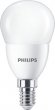 LED izzó E14 kis gömb P48 7W 806lm 6500K Philips CorePro