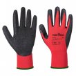 Vdkeszty latex L mret Flex Grip piros-fekete