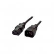 Tpkbel C13/F-C14/M 1,8m Equip fekete