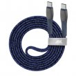USB kábel USB-C - USB-C 1,2m Rivacase PS6105 kék