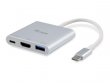 Adapter USB-C-HDMI/USB-A/USB-C Equip