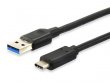 Átalakító kábel USB-C-USB 3.2 1m Equip