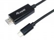 Átalakító kábel USB-C-HDMI kábel 1,8m Equip