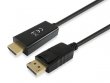 Átalakító kábel DisplayPort-HDMI 3m Equip