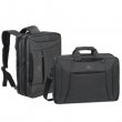 Notebook táska hátizsákká alakítható 16 Rivacase Central 8290 fekete