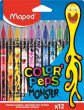 Filctoll készlet 2,8mm kimosható Maped Color Peps Monster 12 szín