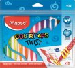 Zsírkréta kitekerhető Maped Color Peps 12 különböző szín