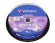 DVD+R lemez kétrétegű 8,5GB 8x hengeren Verbatim Double Layer