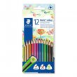 Színes ceruza készlet háromszögletű Staedtler Noris Colour 187 12 különböző szín