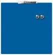 Üzenőtábla mágneses írható kék 36x36cm Rexel