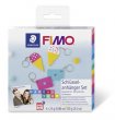 Gyurma készlet 4x25g égethető Fimo Soft DIY kulcstartó