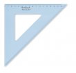 Háromszög vonalzó műanyag 45 25cm Staedtler Mars 567 átlátszó kék