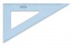 Háromszög vonalzó műanyag 60 25cm Staedtler Mars 567 átlátszó kék